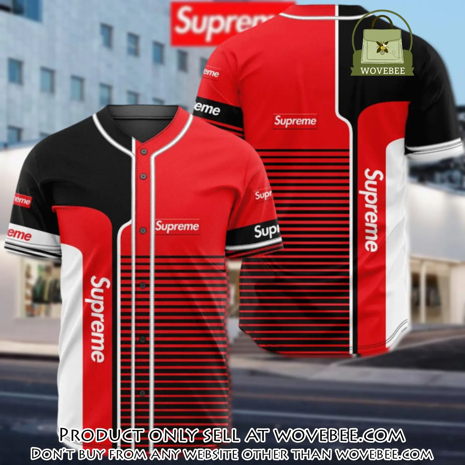 Supreme baseball jersey shirt luxury bjs1235 wvb4621647